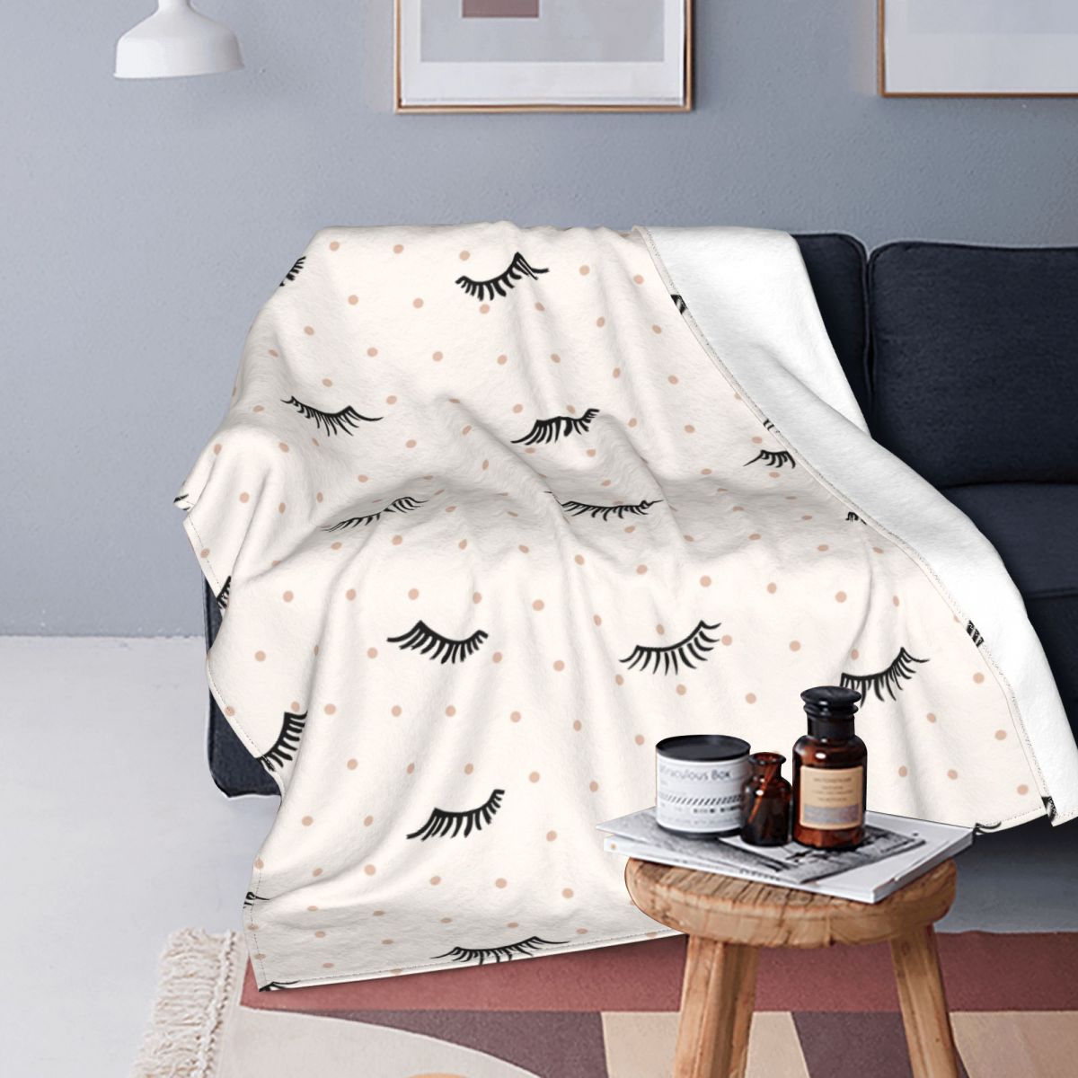 Eyelash-Knitted-Blankets-Cartoon-Beauty-Glam-Closed-Eyes-Flannel-Throw-Blanket-Airplane-Travel-Decoration-Soft-Warm-1