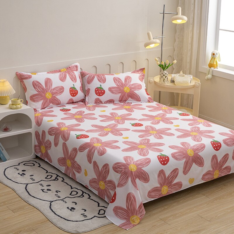 Single-Bed-Sheet-Fresh-Water-Washed-Cotton-Pad-Bed-Sheet-Student-Dormitory-Bed-Sheet-Cotton-Bed