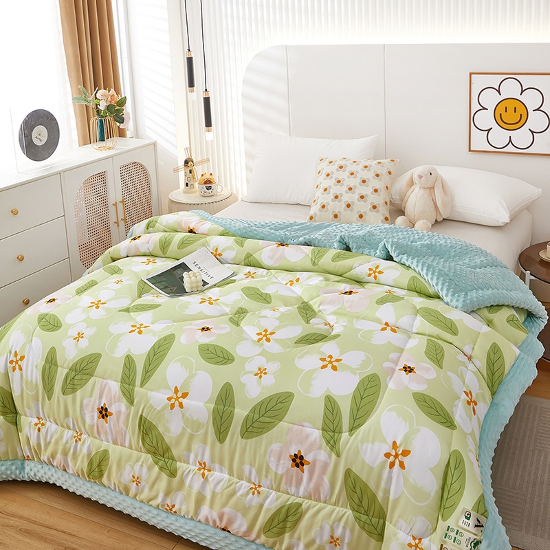 Winter-Warm-Baby-Quilt-Comforter-Quilted-Blanket-Summer-Soft-Nap-Cover-Bed-Thick-Blanket-Newborn-Infant-3
