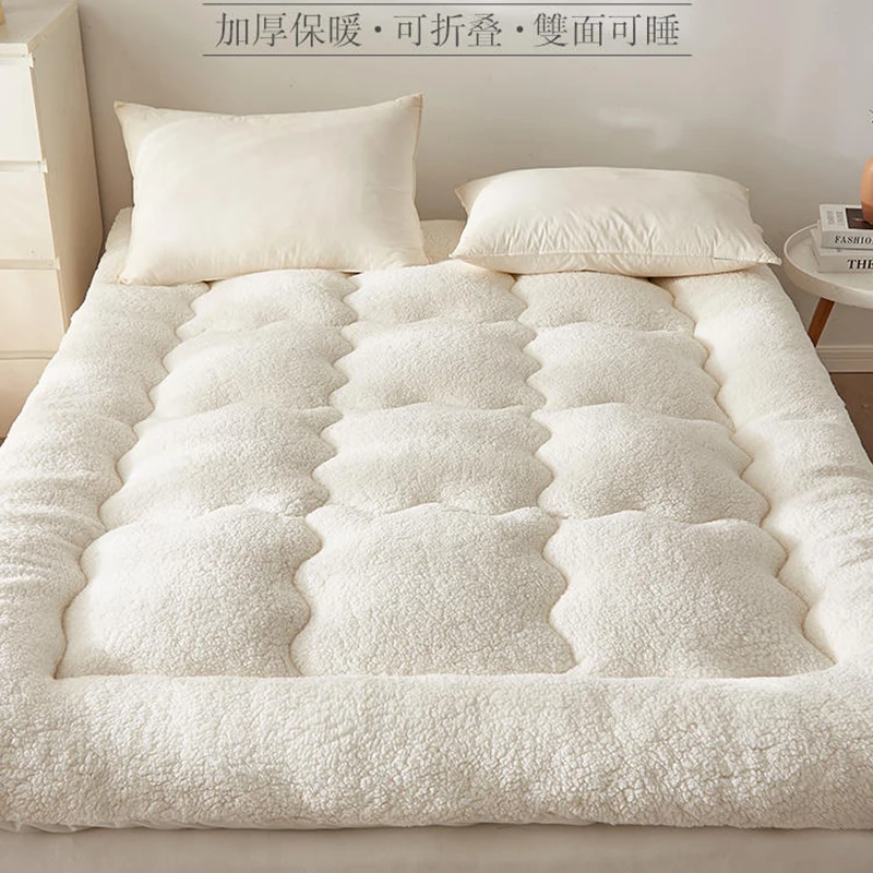 Lamb-fleece-mattress-soft-cushion-household-winter-thickened-student-single-double-dormitory-milk-fleece-bedding-mattress-1